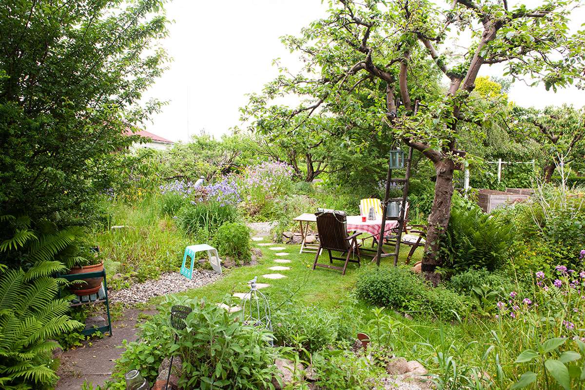 Ein Garten mit großer Artenvielfalt, (c) Stefanie Biel/NaturGarten e.V.