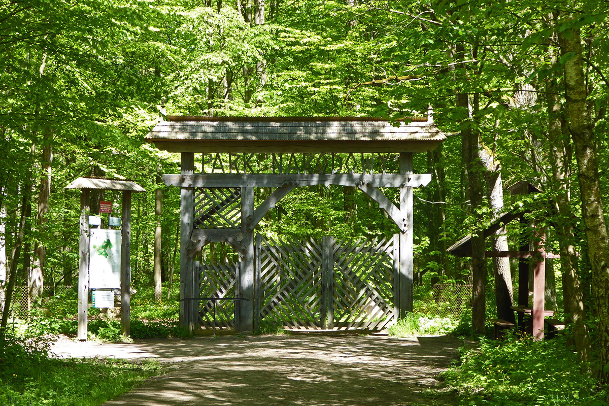 Eingangstor zum Nationalpark Białowieża, (c) Jürgen-Wolfgang Berg/NABU-naturgucker.de