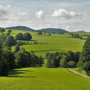 Öffnen Feldflur